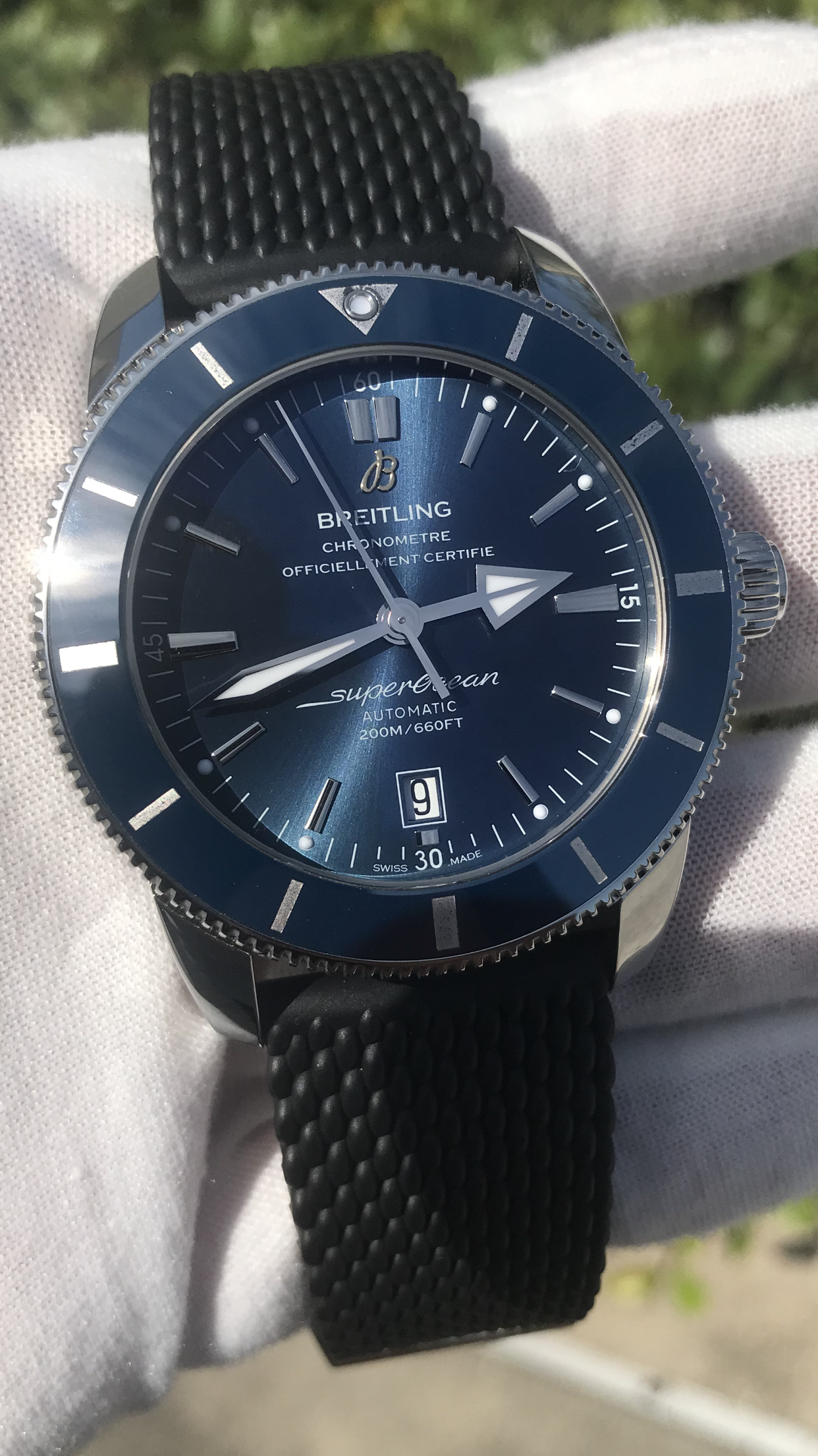 Breitling superocean 2025 heritage ii blue