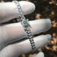 7” Silver Cuban Link Bracelet